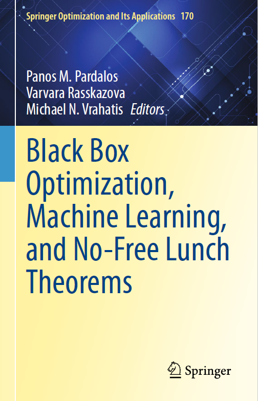 Book cover: Black box optimization, machine learning, and no-free lunch theorems