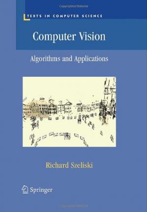 Book cover: Computer vision: algorithms and applications.