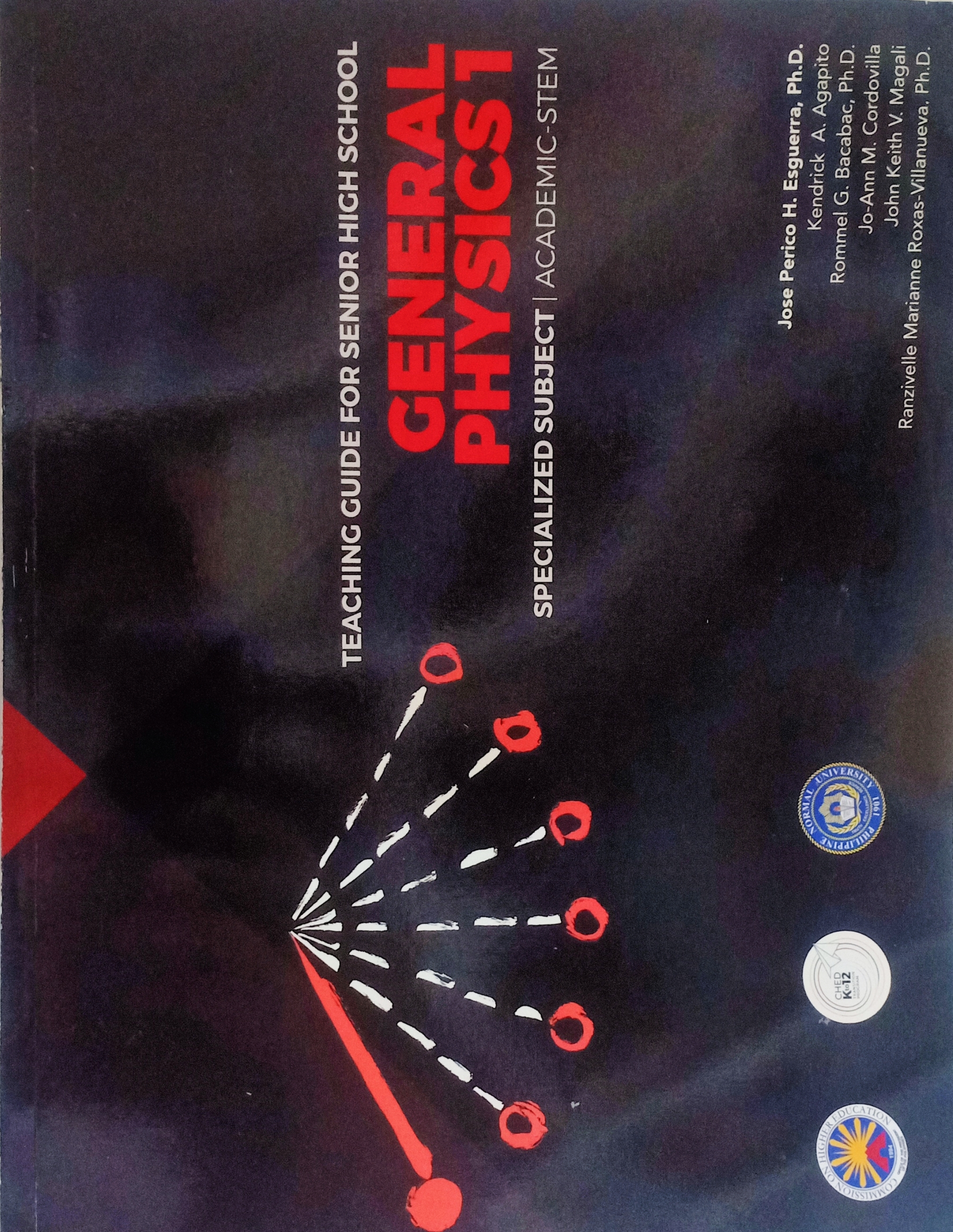 Book cover: Teaching guide for senior high school : general physics 1