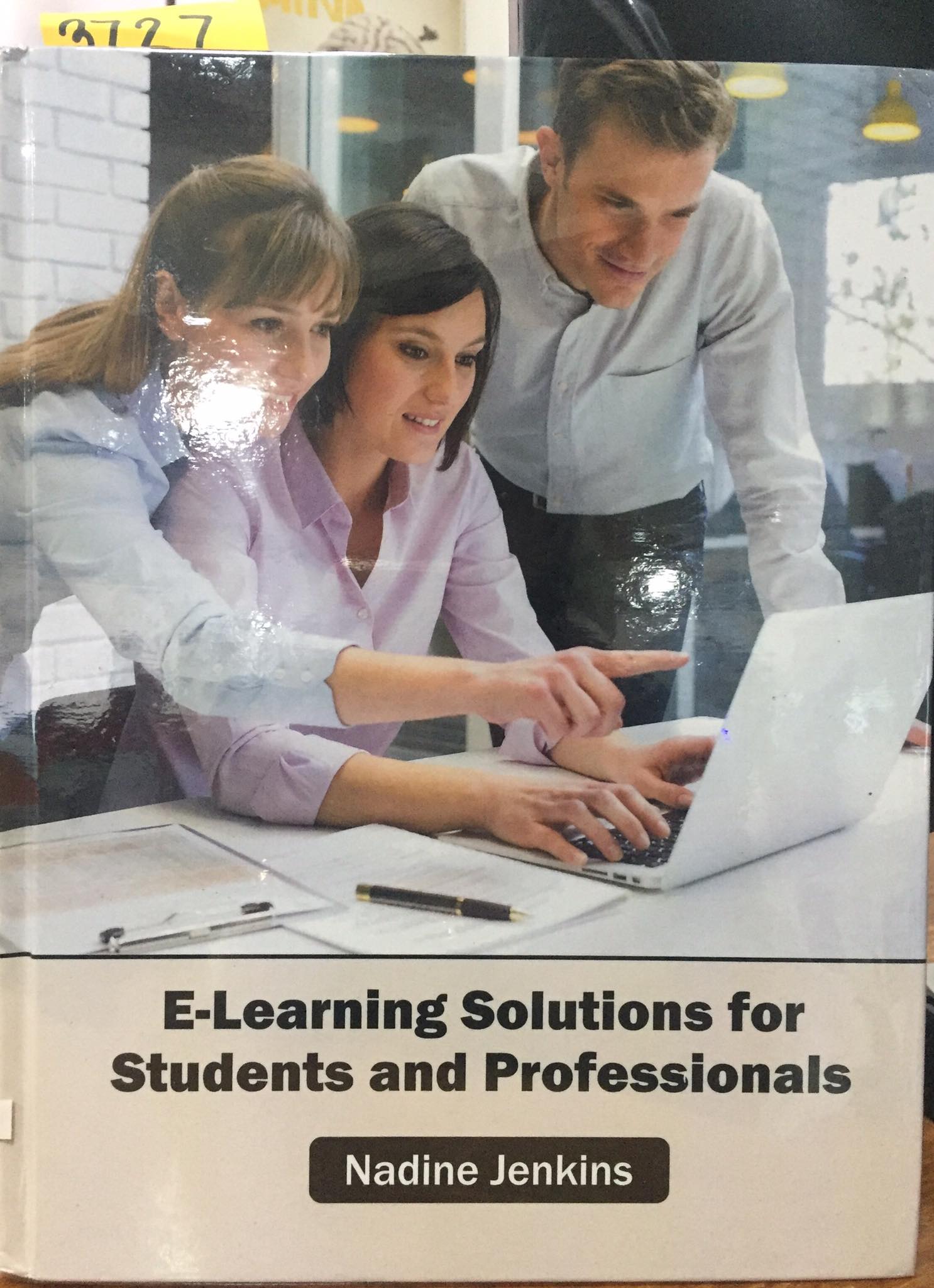 Book cover: E-learning solutions for students and professionals