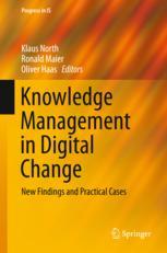 Book cover: Knowledge management in digital change : new findings and practical cases