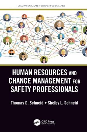 Book cover: Human resources and change management for safety professionals