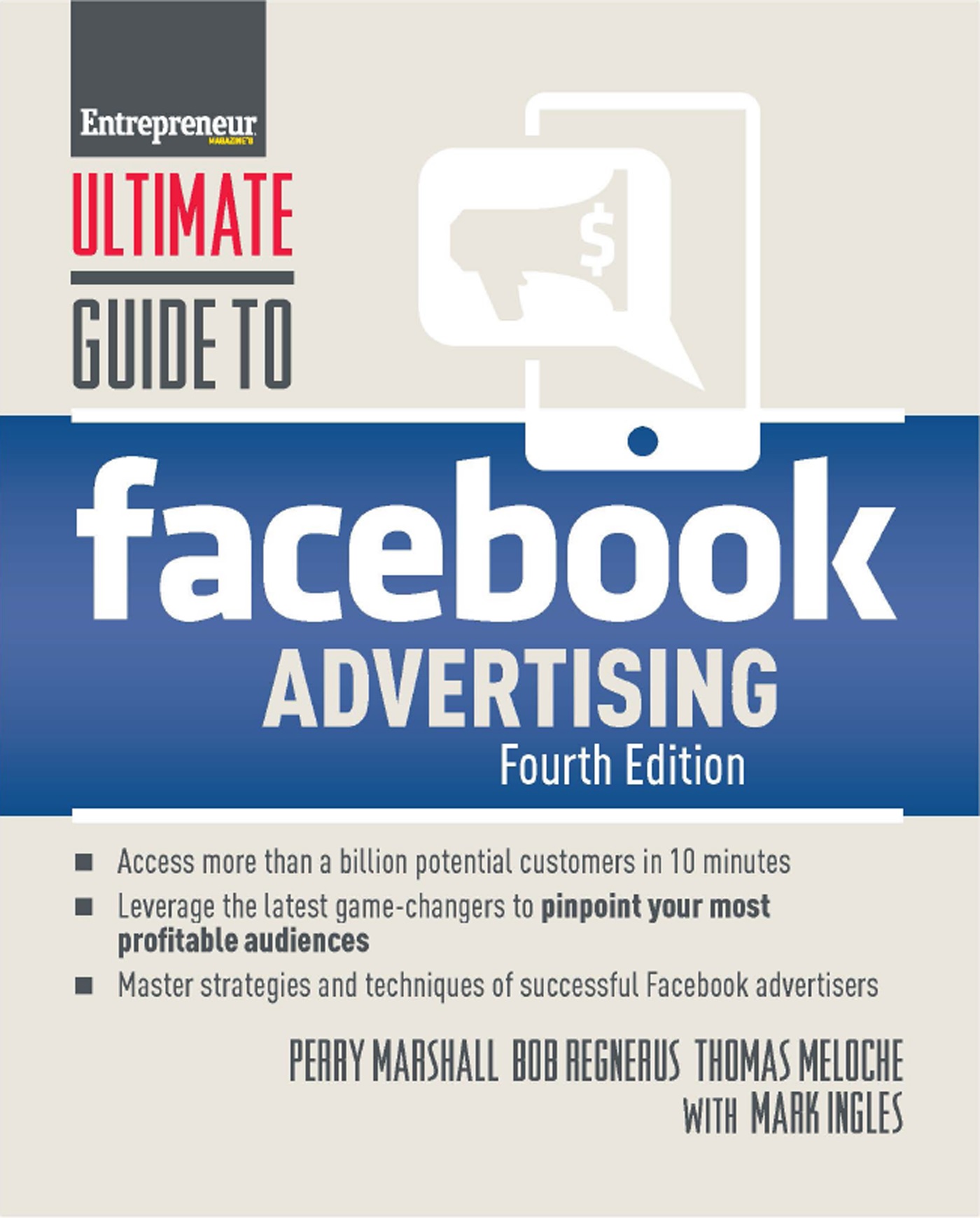 Book cover: Ultimate guide to facebook advertising