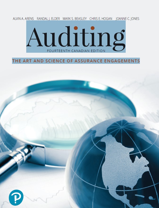 Book cover: Auditing : the art and science of assurance engagements.