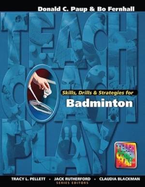 Book cover: Skills, drills & strategies for badminton