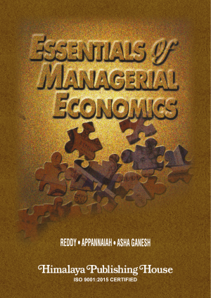 Book cover: Essentials of managerial economics