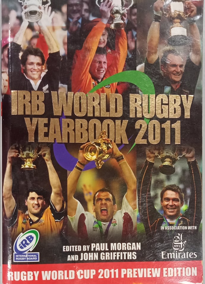 Book cover: IRB world rugby yearbook 2011