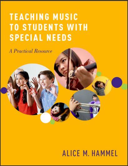 Book cover: Teaching music to students with special needs.