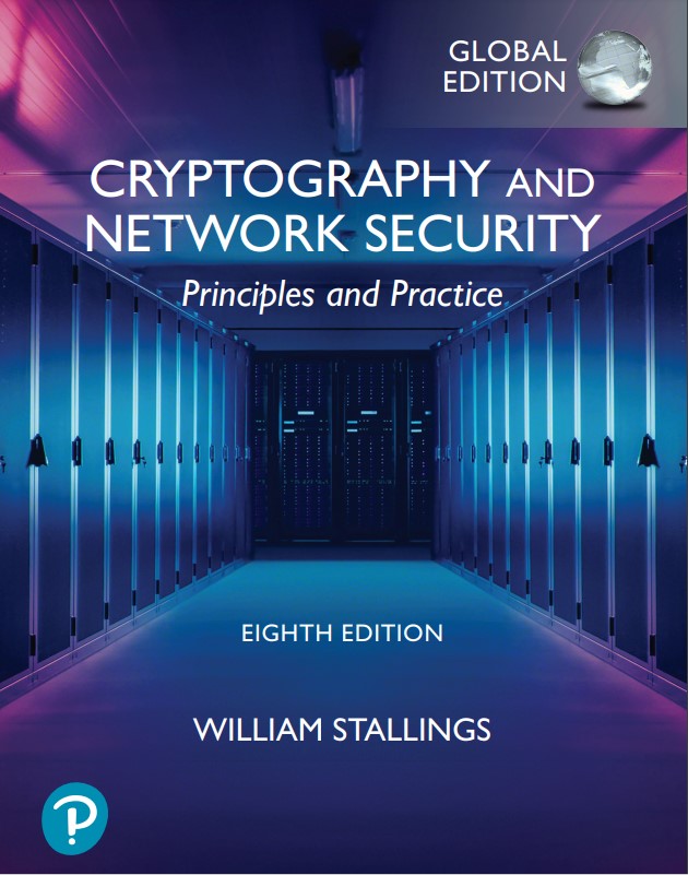 Book cover: Cryptography and network security : principles and practice