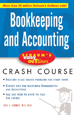 Book cover: Schaum's easy outlines bookkeeping and accounting
