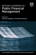 Book cover: Research handbook on public financial management