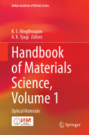 Book cover: Handbook of materials science