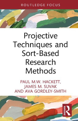 Book cover: Projective techniques and sort-based research methods