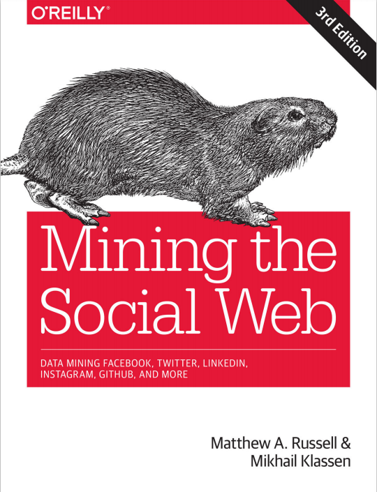 Book cover: Mining the social web