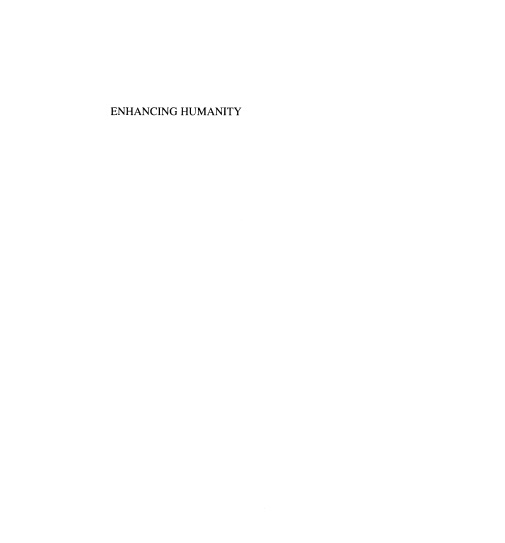Book cover: Enhancing humanity : the philosophical foundations of humanistic education