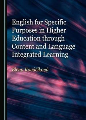 Book cover: English for specific purposes in higher education through content and language integrated learning