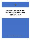 Book cover: Introduction to inclusive/special education
