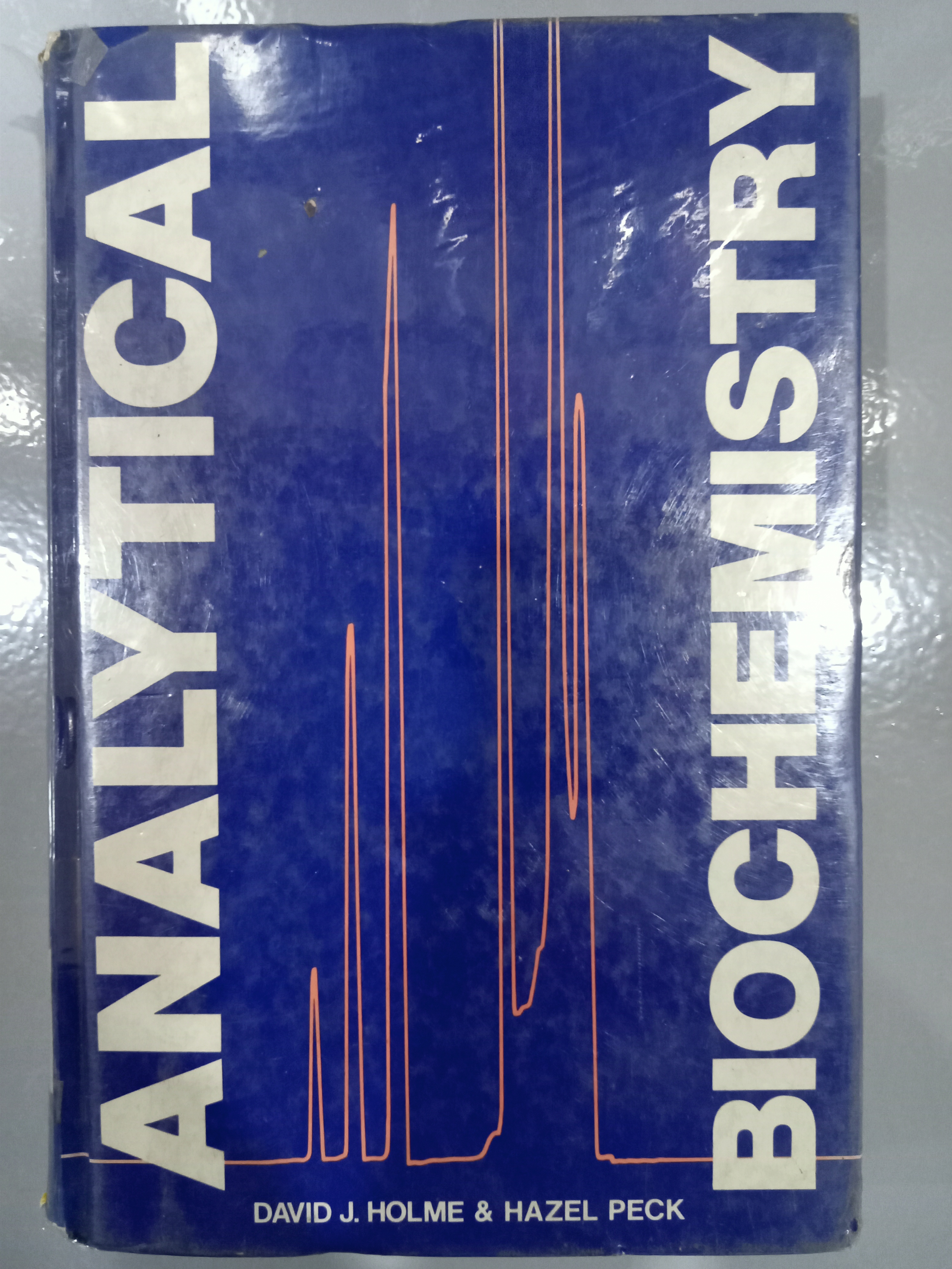 Book cover: Analytical biochemistry