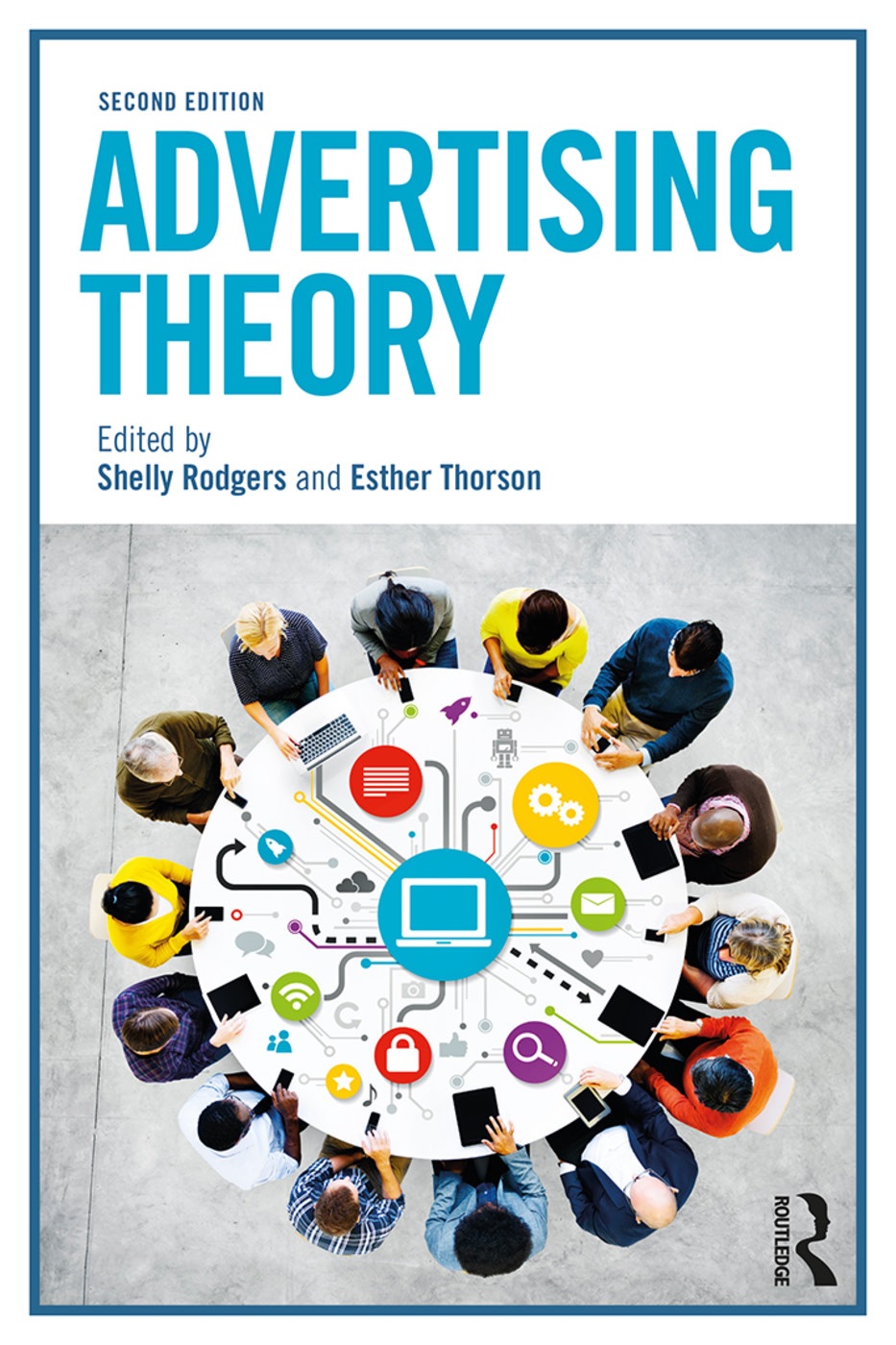 Book cover: Advertising theory