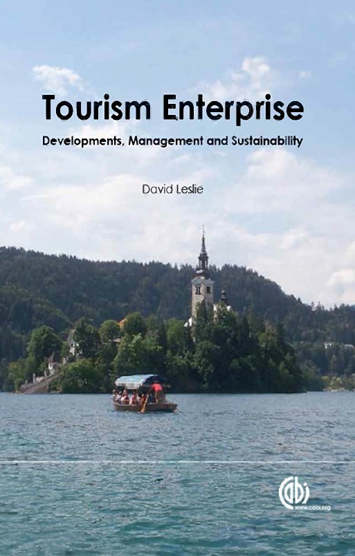 Book cover: Tourism enterprise : developments, management and sustainability