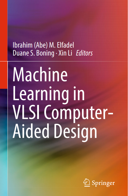 Book cover: Machine learning in VLSI computer-aided design