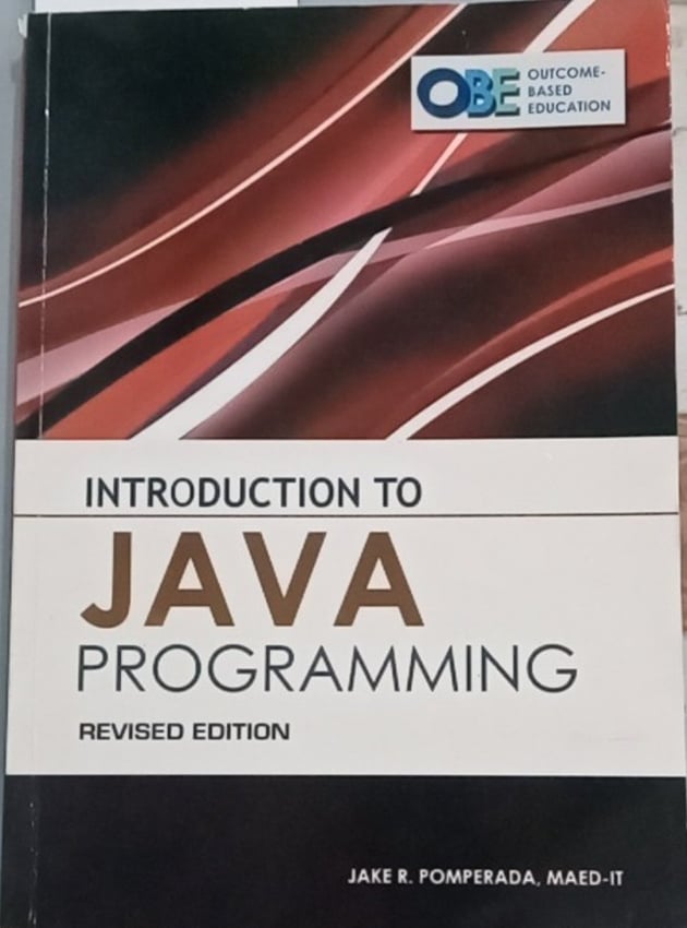 Book cover: Introduction to Java programming