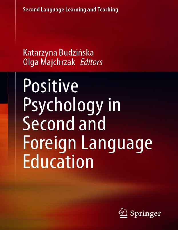 Book cover: Positive psychology in second and foreign language education.