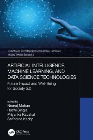 Book cover: Artificial intelligence, machine learning, and data science technologies