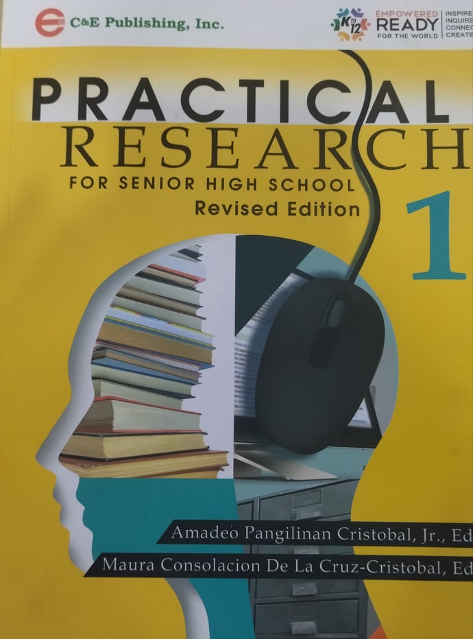 Book cover: Practical research for senior high school 1