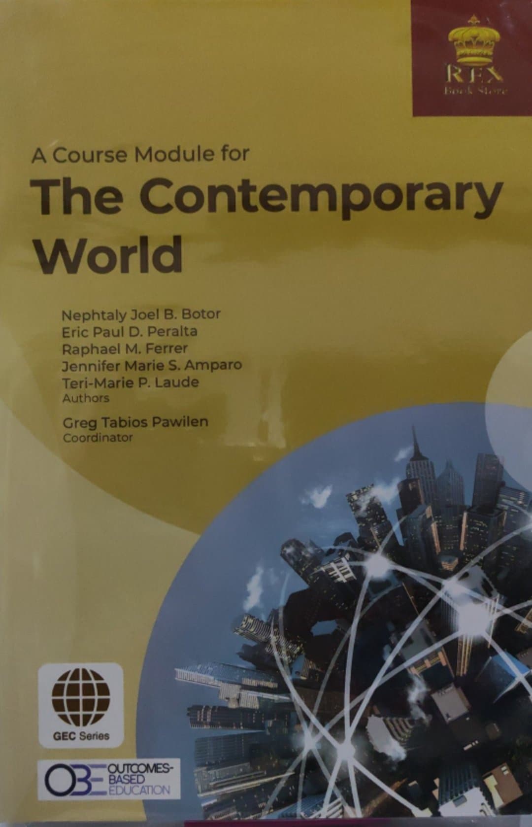 Book cover: A Course module for the contemporary world
