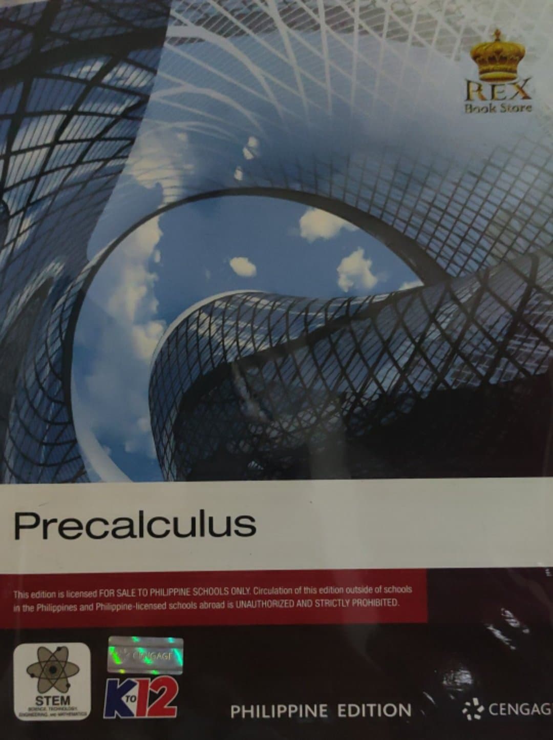 Book cover: Precalculus