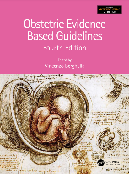 Book cover: Obstetric evidence-based guidelines.