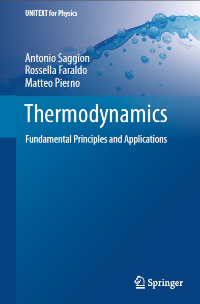 Book cover: Thermodynamics: fundamental principles and applications