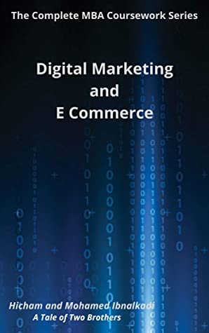 Book cover: Digital marketing and e-commerce