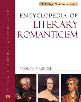 Book cover: Encyclopedia of literary romanticism