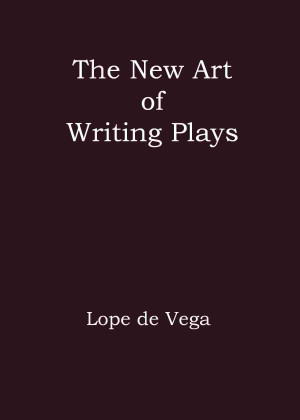Book cover: The New art of writing plays