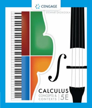 Book cover: Calculus : concepts and contexts