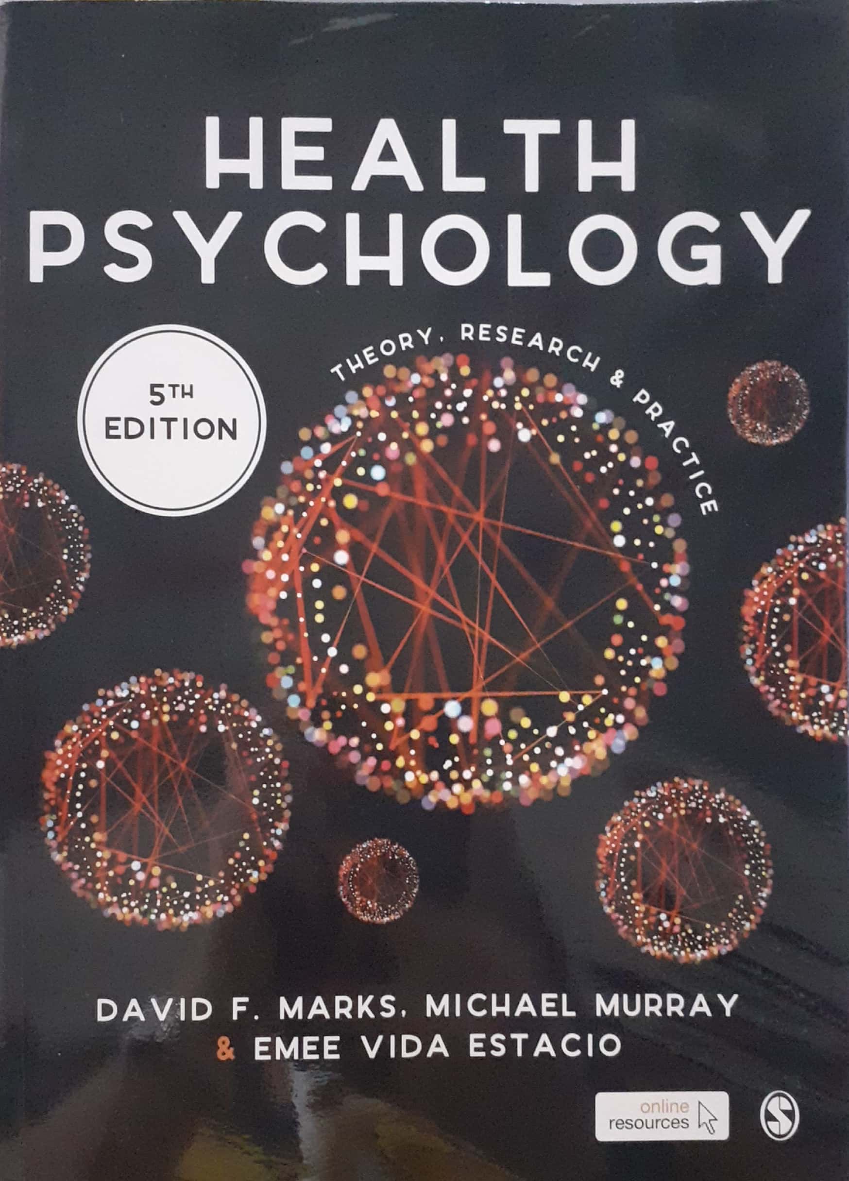 Book cover: Health psychology : theory, research & practice