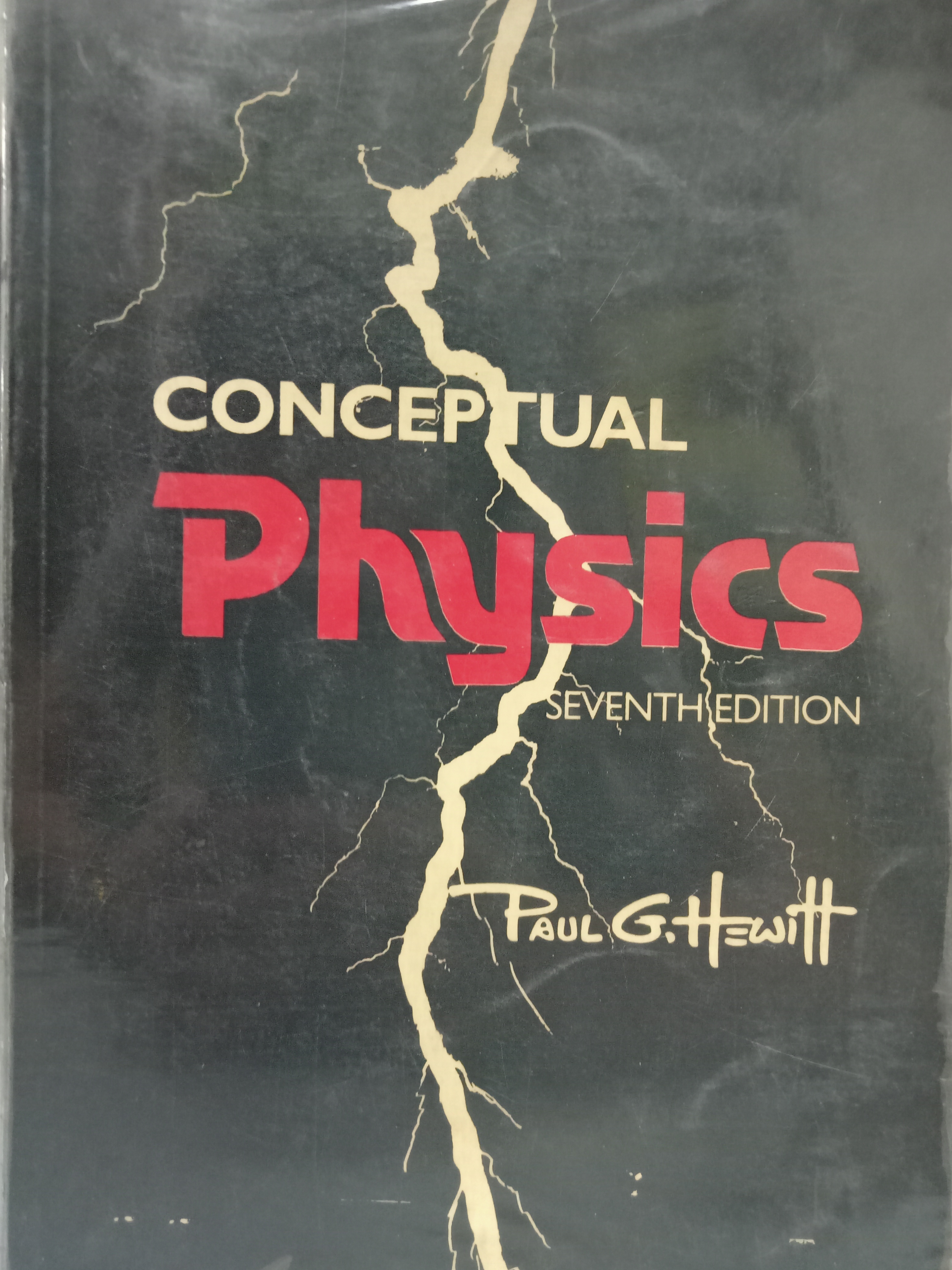 Book cover: Conceptual physics