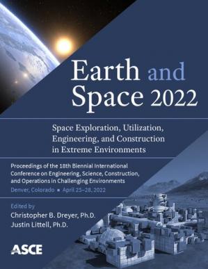Book cover: Earth and space 2022 : space exploration, utilization, engineering, and construction in extreme environments