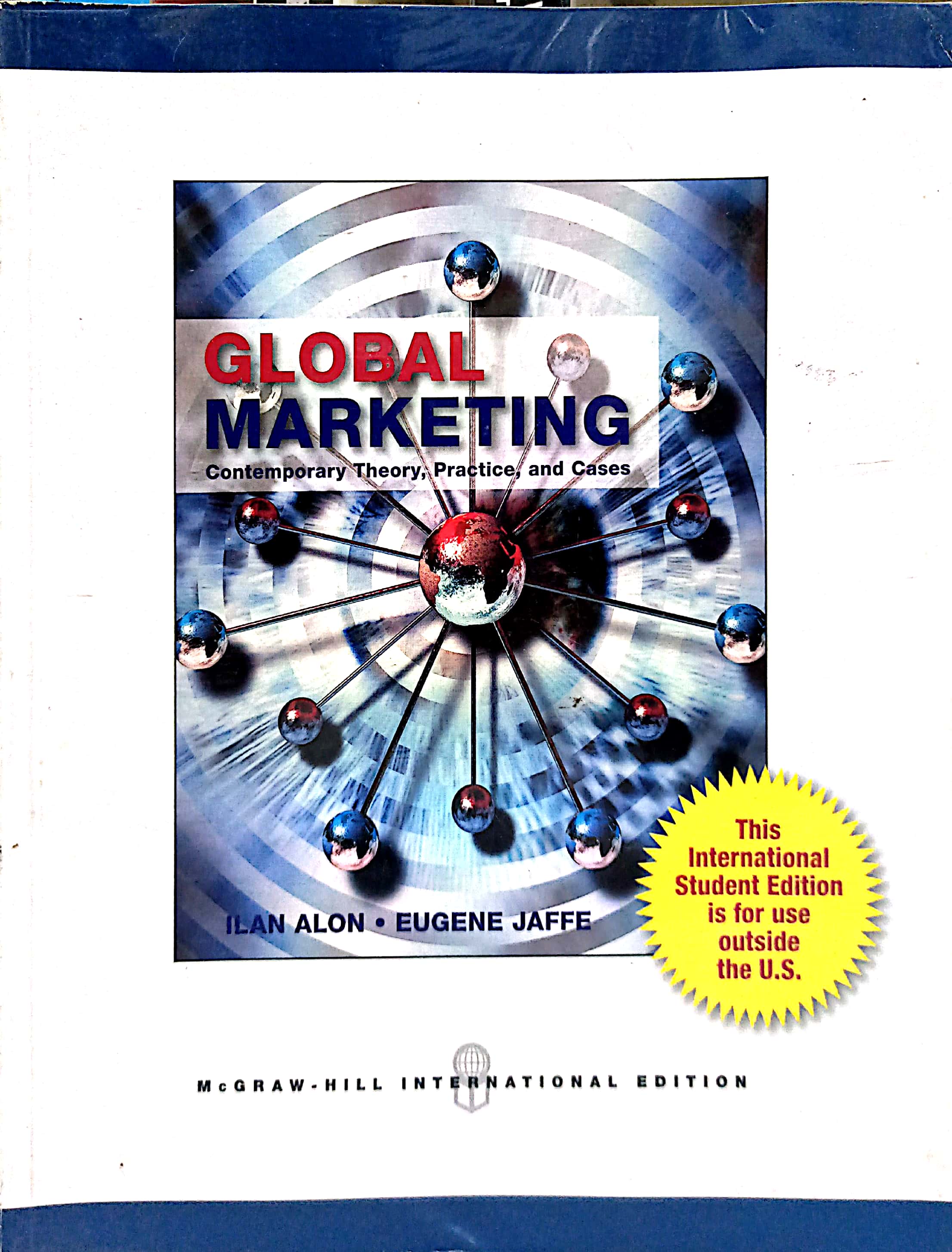 Book cover: Global marketing: contemporary theory, practices & cases