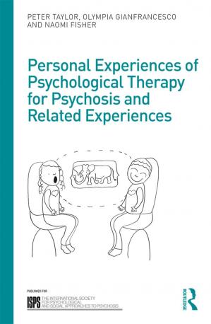 Book cover: Personal experiences of psychological therapy for psychosis and related experiences