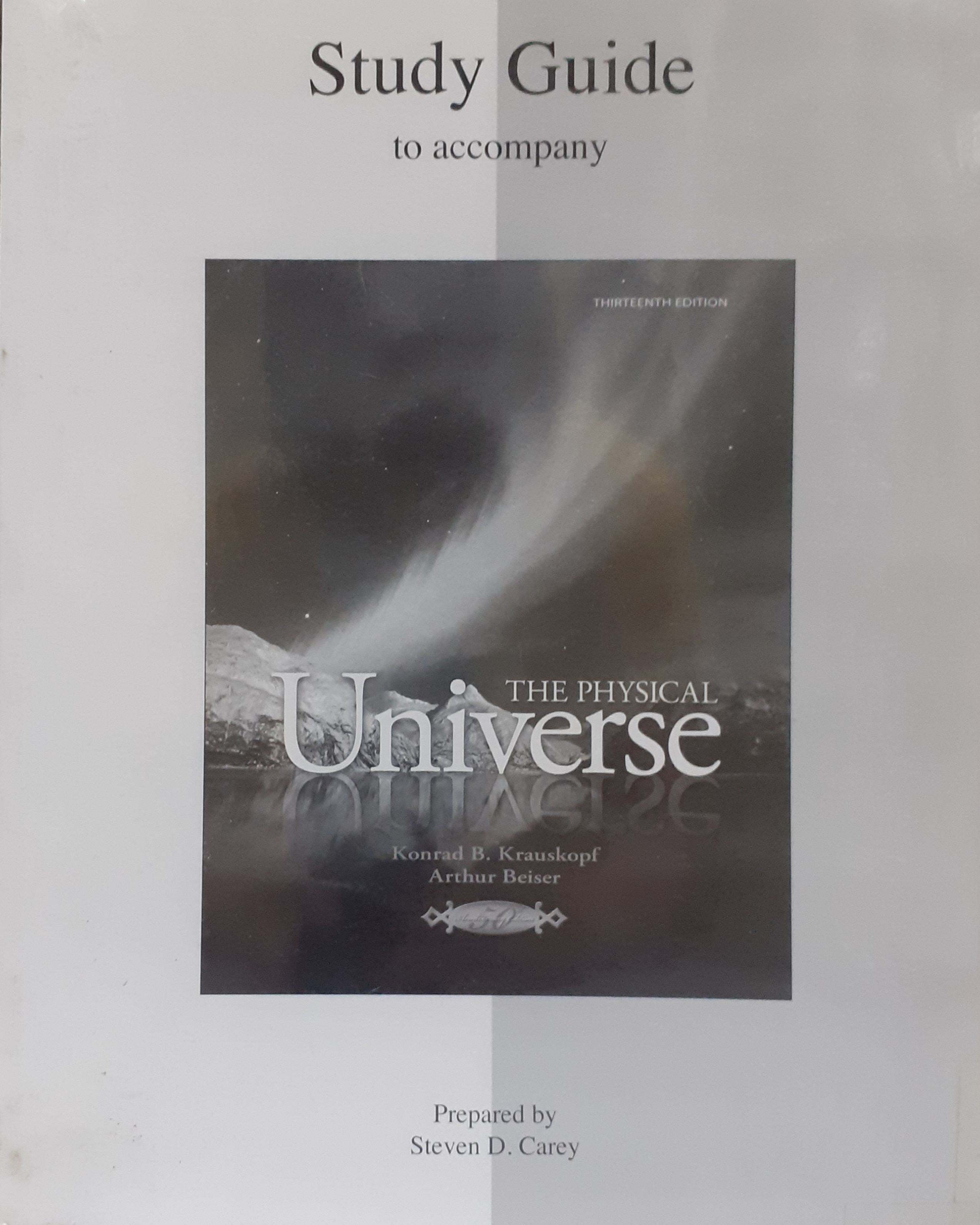 Book cover: Study guide to company the physical universe