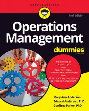 Book cover: Operations management