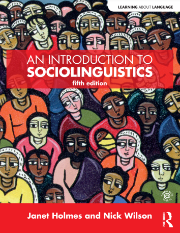 Book cover: An introduction to sociolinguistics
