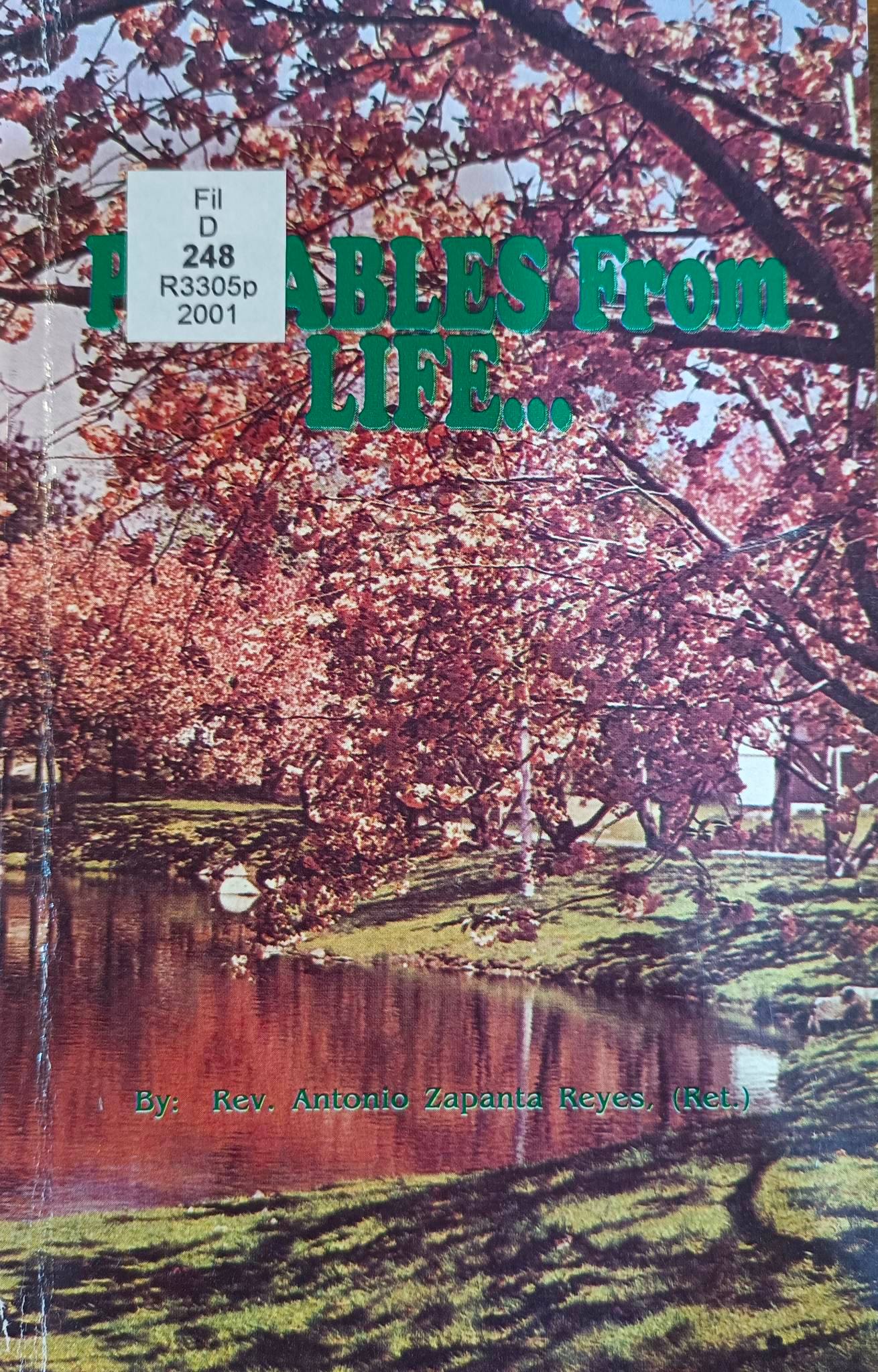 Book cover: Parables from life