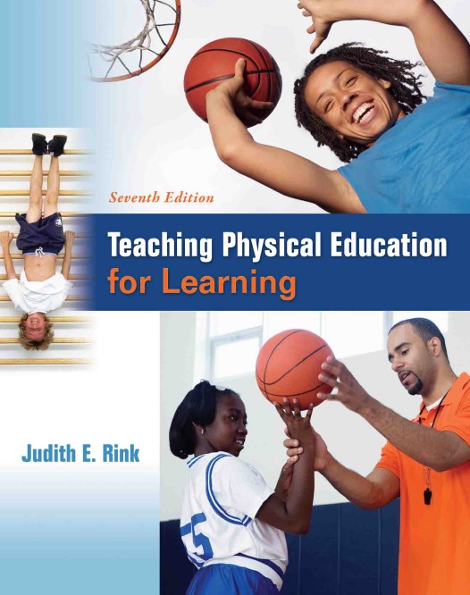 Book cover: Teaching physical education for  learning