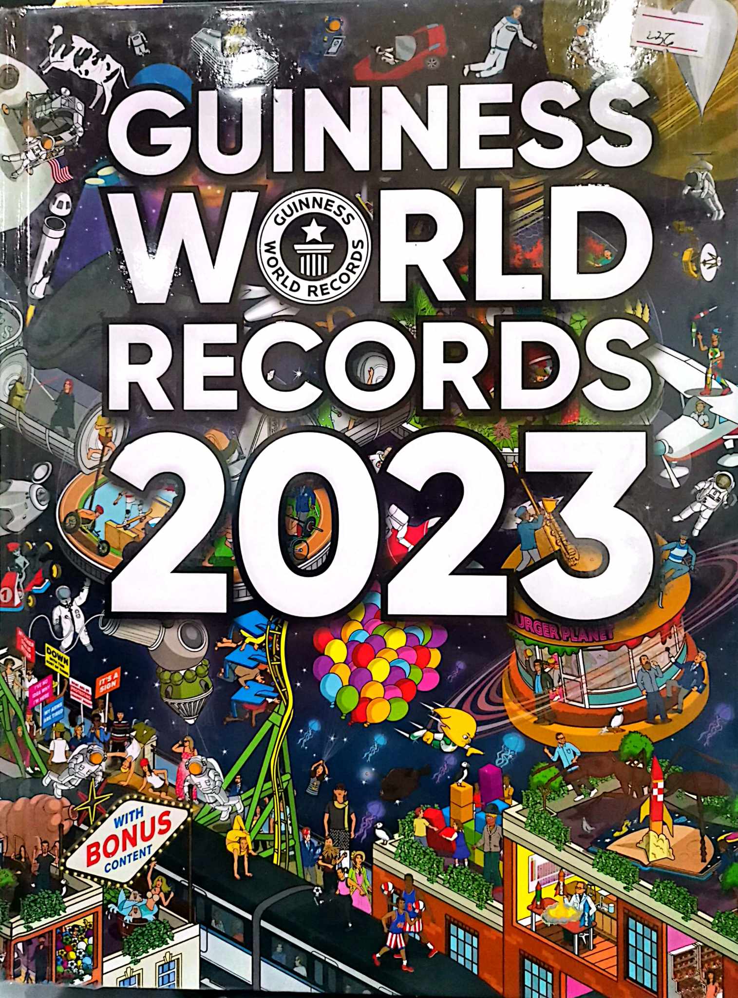 Book cover: Guinness world records 2023