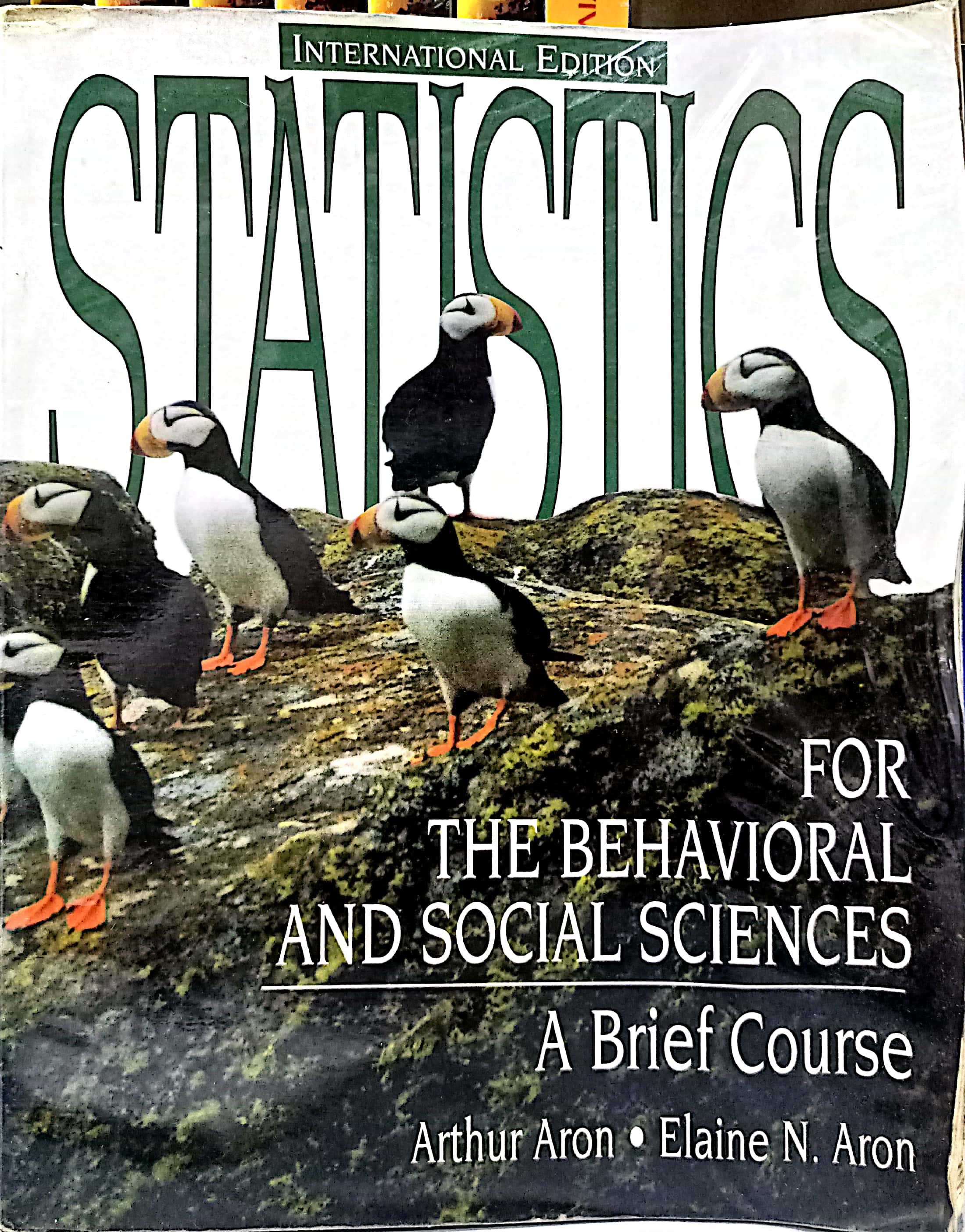 Book cover: Statistics for the behavioral and social sciences : a brief course