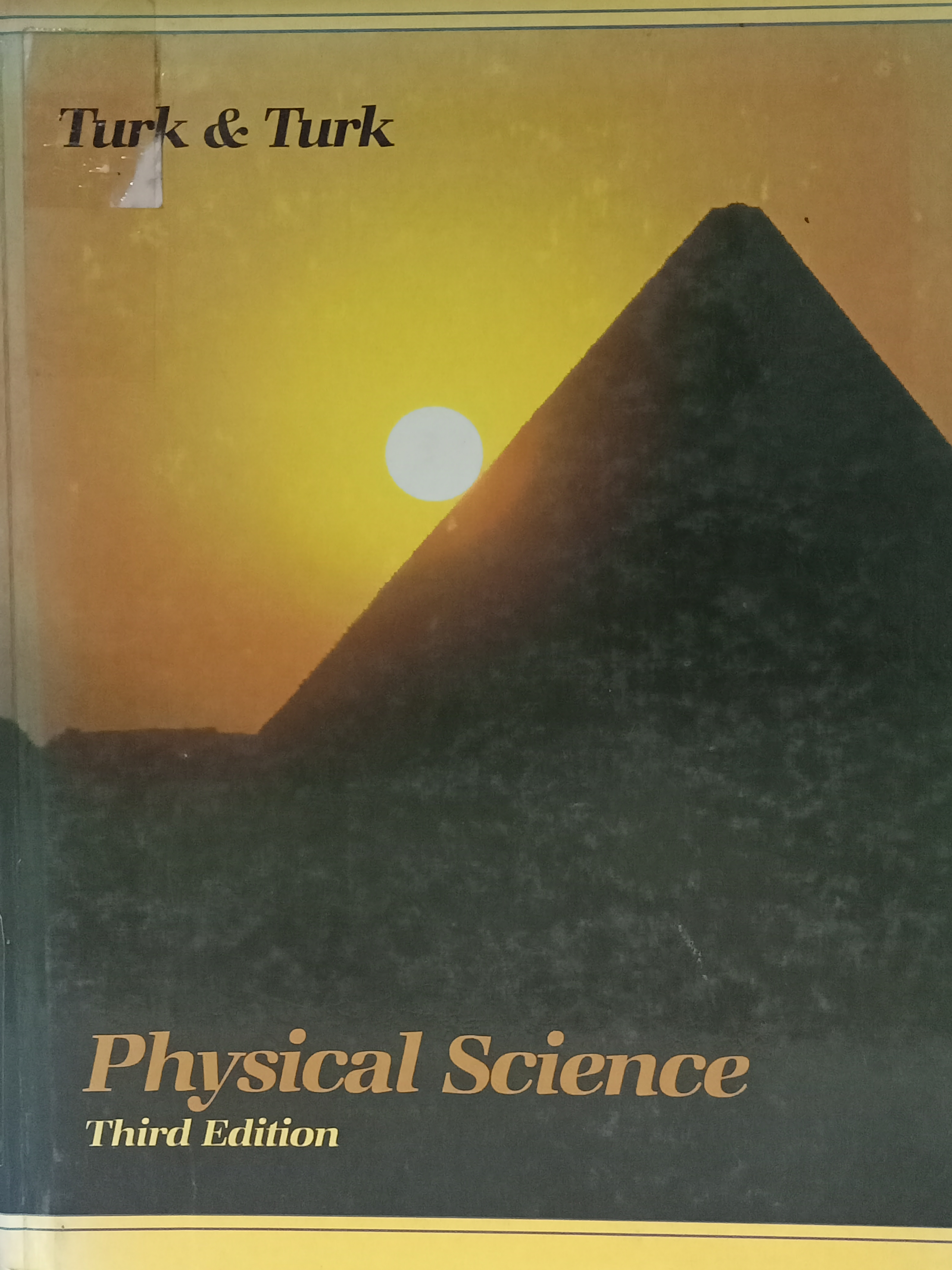 Book cover: Physical science with environmental and other practical applications